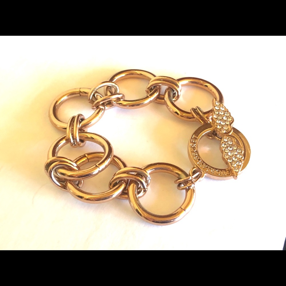 Gorgeous Rose Gold Victoria Secret Chain Bracelet